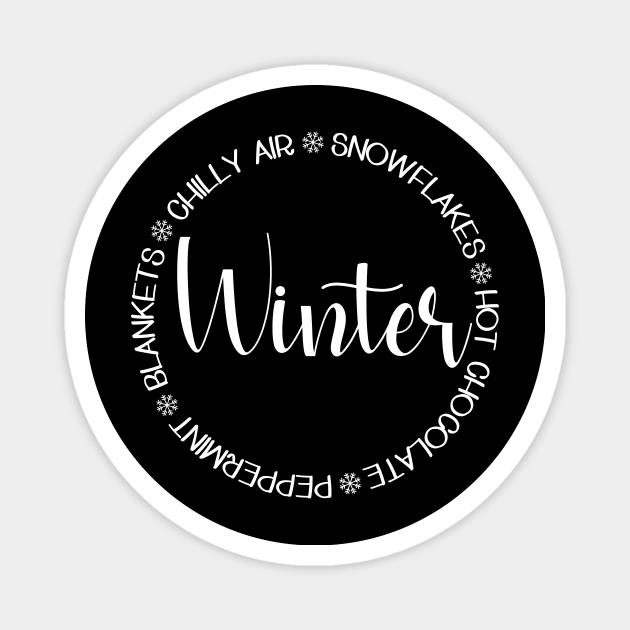 Winter Magnet by TheMoonlitPorch